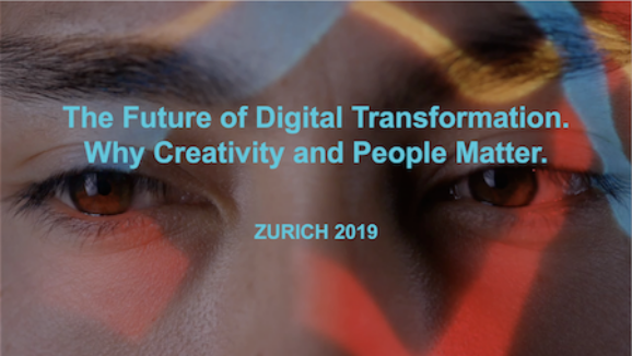 Title of 1000Vordenker Session Future of Digital Transformation Zurich 2019