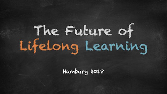 Title of 1000Vordenker Session Future of Lifelong Learning Hamburg 2018